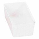 Mitmeotstarbeline Karp Modulaarne Valge 15 x 8 x 5,3 cm (24 Ühikut)