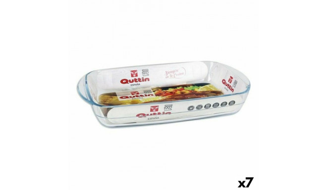 Küpsetusplaat Quttin 65810 2,2 l Klaas Ristkülikukujuline 32,5 x 20,2 x 5,2 cm (7 Ühikut)