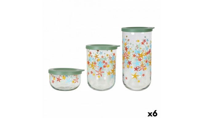 3 Tubs LAV Starfish Crystal 3 Pieces (6 Units)