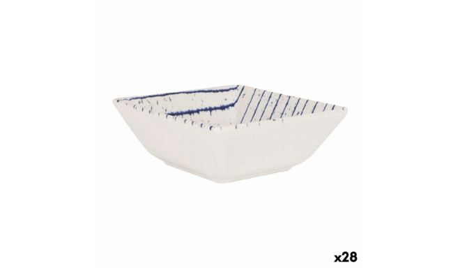 Bowl La Mediterránea Arago Porcelain 13 x 13 x 5 cm (28 Units)