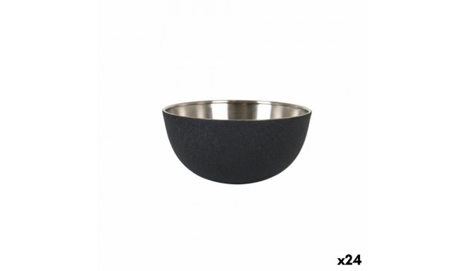 Bowl Quttin Crocodile Steel 13,2 x 6 cm (24 Units)