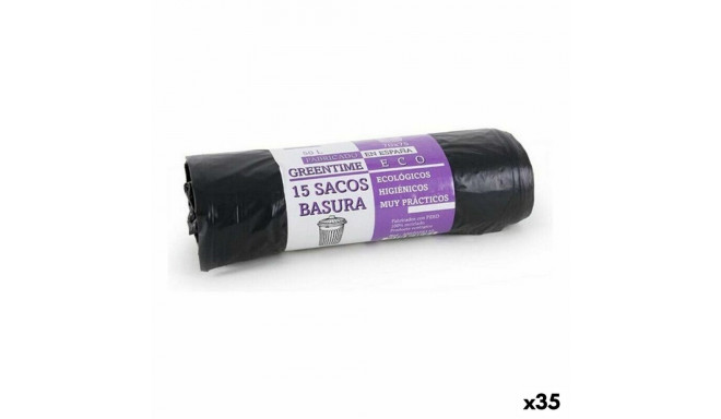 Rubbish Bags Eco Green Time Greentime eco 50 L (35 Units)