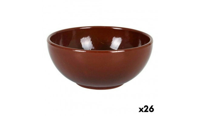 Bowl Azofra Brown (26 Units) (13,5 x 6,3 cm)