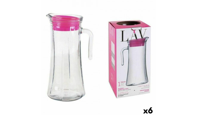 Läbipaistev klaaskann LAV LV-TRU140 PK0001RP (6 Ühikut) (1400 ml)
