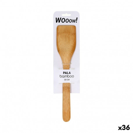 Kitchen Spatula Bamboo 30 x 6,2 x 0,8 cm (36 Units)