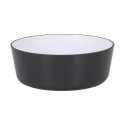 Bowl Inde Melamin White/Black (12 Units)