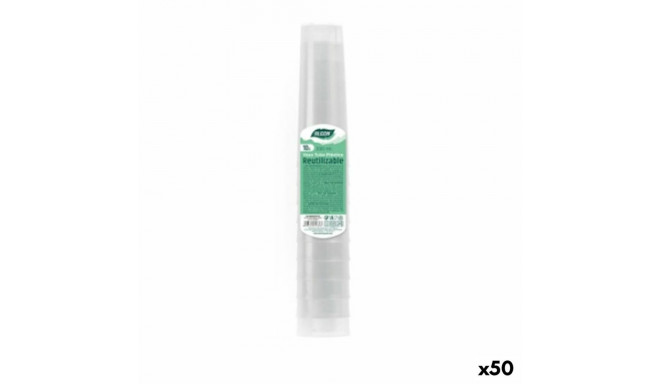 Set of reusable glasses Algon Transparent 50 Units 330 ml (10 Pieces)