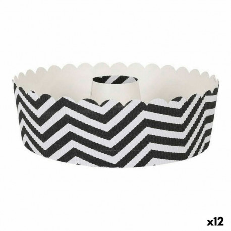 Ahjuvorm Quttin Must 18 x 6 cm 4 Tükid, osad