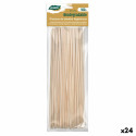 Barbecue Skewer Set Algon Bamboo 300 x 2,5 x 30 mm (100 Pieces) (24 Units)