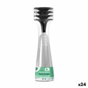 Korduvkasutatavad cava-klaasid Algon Must 24 Ühikut 150 ml (4 Tükid, osad)