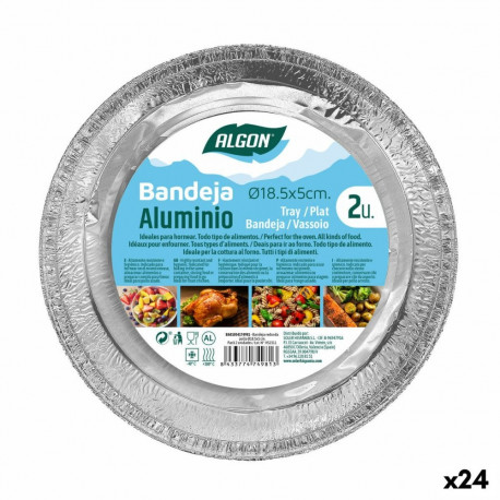 Набор подносов Algon Круглая Курица 24 штук