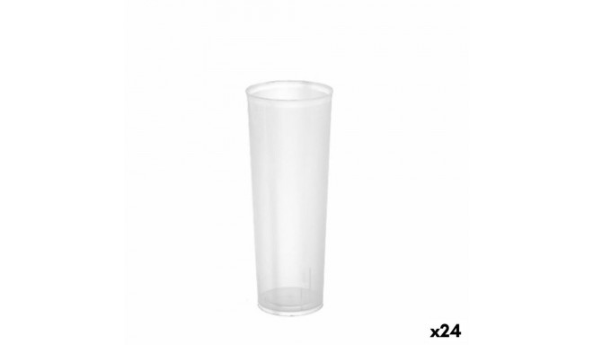 Vairākkārt lietojamu glāžu komplekts Algon Caurspīdīgs 24 gb. 330 ml (20 Daudzums)