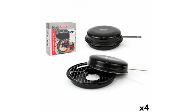 Kaasaskantav Barbeque-grill Algon Must 47 x 33 x 12 cm (4 Ühikut) (Ø 30 cm)