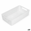 Универсальная корзина Confortime Белый 38 x 22 x 9,5 cm (10 штук)