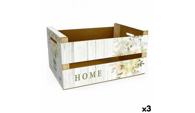 Storage Box Confortime Home (3 Units) (44 x 24,5 x 23 cm)