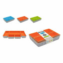 Basket set Confortime 5 Pieces Felt 27,5 x 20 x 5,3 cm (5 Pieces) (6 Units)