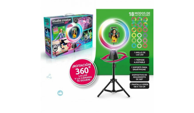 кольцевой светильник для селфи Canal Toys Studio creator video maker KIT 360º