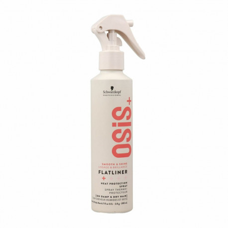 Sprei juuste kammimiseks Schwarzkopf Osis Flatliner 200 ml Kuumakaitse