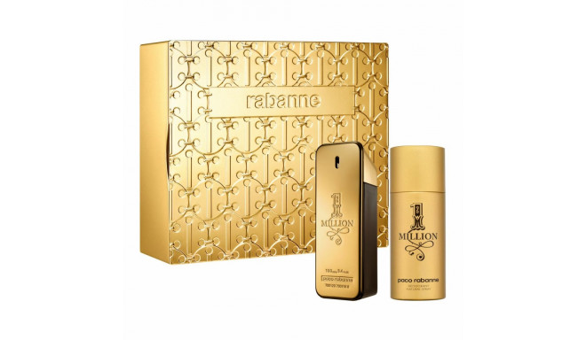 Men's Perfume Set Paco Rabanne EDT One million 2 Pieces