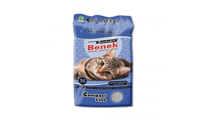 Песок для кошек Super Benek Морской 25 L