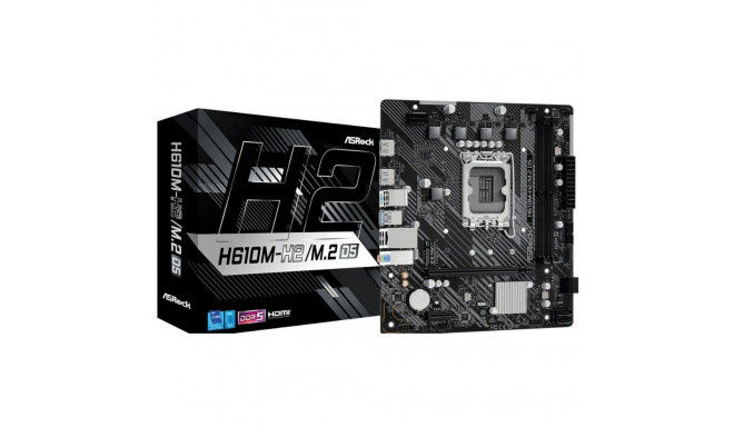 ASRock mainboard H610M-H2/M.2 D5 LGA 1700 Intel H610