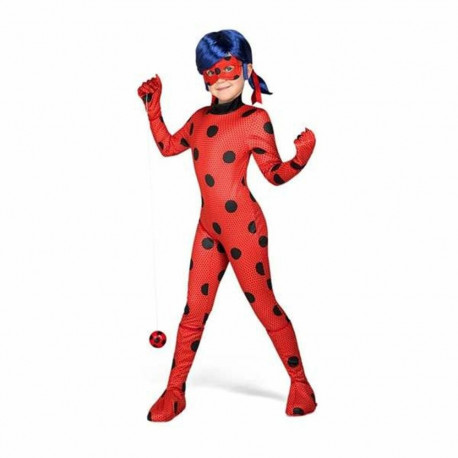 Maskeraadi kostüüm lastele Lady Bug 7 Tükid, osad - 4-5 aastat