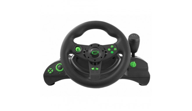 Võidusõidurool Esperanza EGW102 Pedaalid Roheline PC PlayStation 3