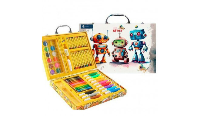 Painting set Roymart Robots 68 Pieces Multicolour