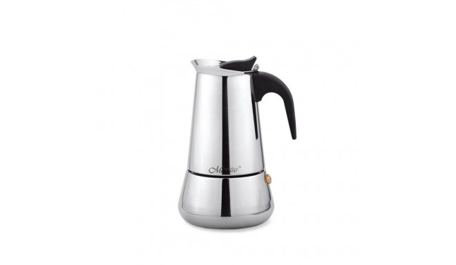 Itaalia Kohvikann Feel Maestro MR-1660-4 Must Hõbedane Roostevaba teras 18/10 200 ml 4 Kubki