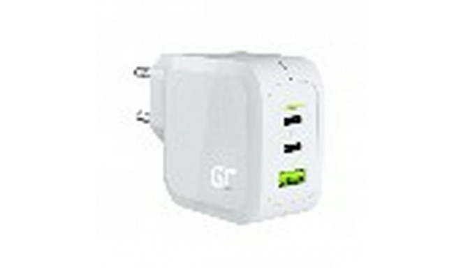 USB-kaabel Green Cell CHARGC08W Valge