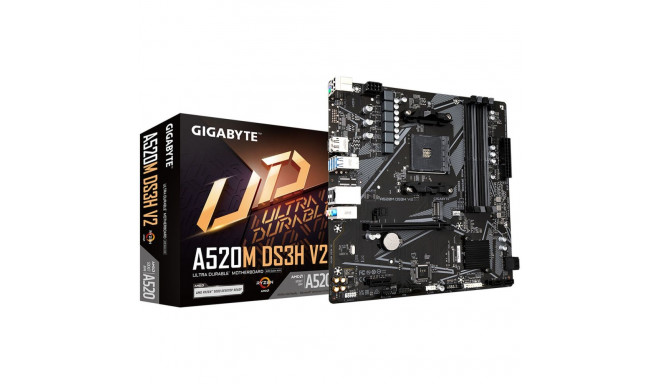 Gigabyte emaplaat A520M DS3H V2 AMD AM4