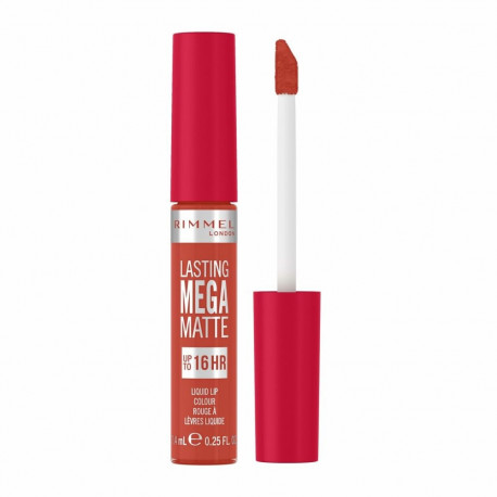 Liquid lipstick Rimmel London Lasting Mega Matte Nº 920 Scarlet Flames Nº 920-Scarlet Flames 7,4 ml