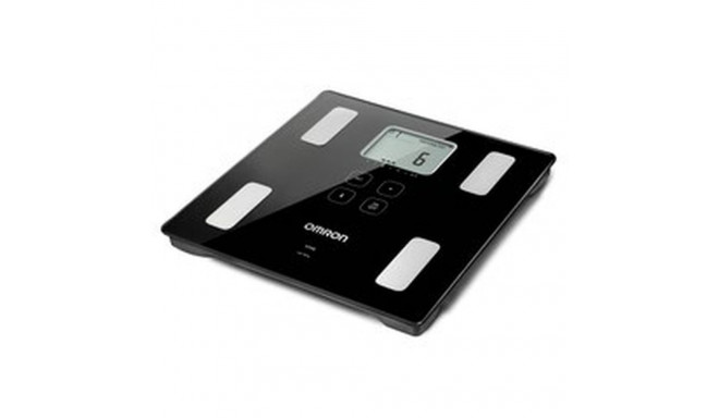 Digital Bathroom Scales Omron HBF-222T-EBK Black 34 x 32 x 8 cm