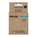 Compatible Ink Cartridge Actis KC-551C Cyan