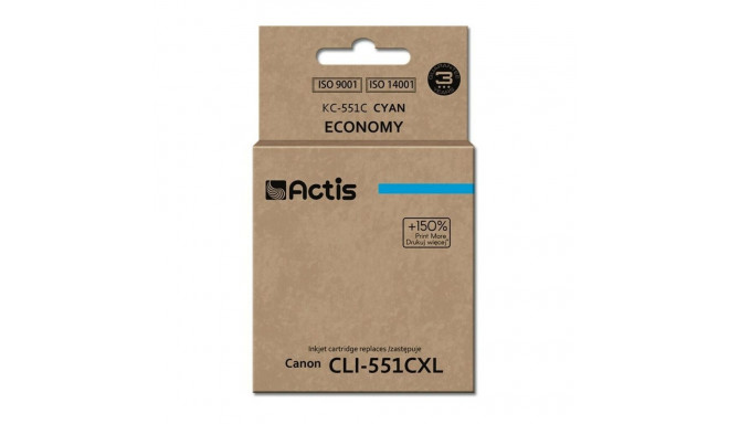 Compatible Ink Cartridge Actis KC-551C Cyan