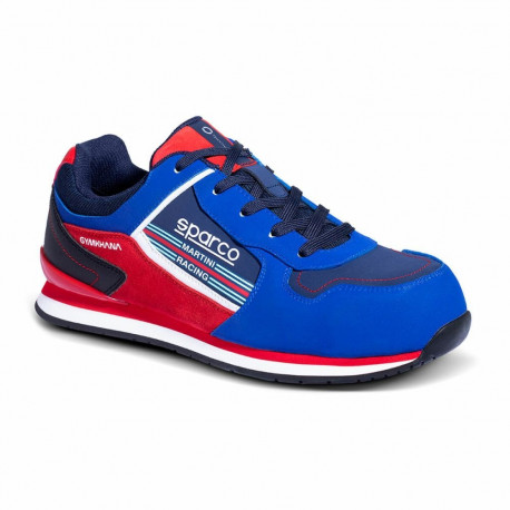 Safety shoes Sparco Ndis Scarpa Gymkhana Martini Racing S3 ESD Blue Red - 46