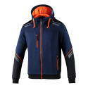 Men’s Hoodie Sparco Tech Ndis Navy Blue - XL