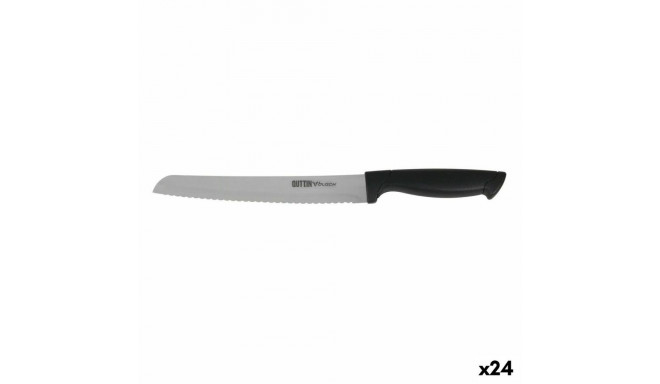 Leivanuga Quttin Black Must Hõbedane 24 Ühikut 20 cm