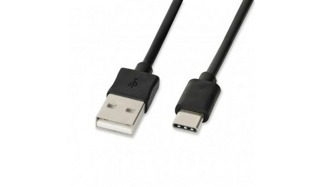 USB-C-kaabel-USB Ibox IKUMTC Must 1 m