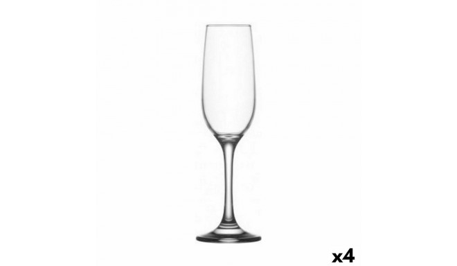Šampanja klaas LAV Fame high 215 ml Šampanja 6 Tükid, osad (4 Ühikut)