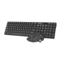 Klaviatuur ja Hiir Natec Stingray Must QWERTY Qwerty US