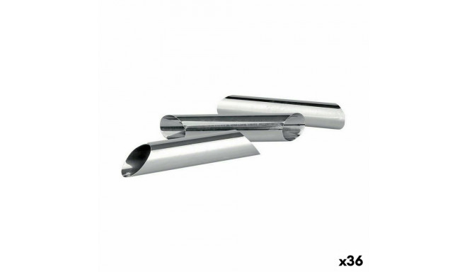 Konditorejas veidņu komplekts Wooow Nerūsējošais tērauds Sudrabains Tērauds 3 Daudzums 2,5 x 12,5 cm