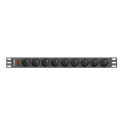 Lülituspaneel Lanberg PDU-09E-0300-BK