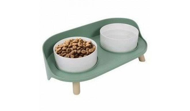Dog Feeder MPETS Altitude 50 ml Stainless steel Double