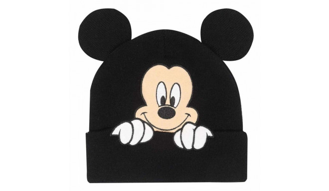 Cepure Mickey Mouse Peeping Melns