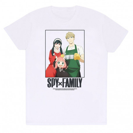 Short Sleeve T-Shirt Spy X Family Full Of Surprises White Unisex - XXL
