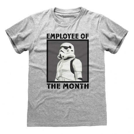 Lühikeste varrukatega T-särk Star Wars Employee of the Month Hall Unisex - S