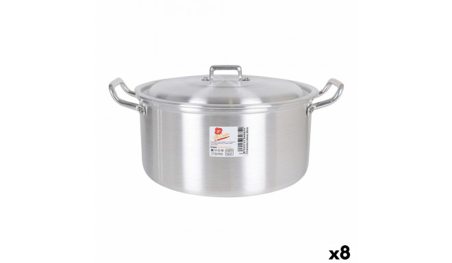 Casserole with lid Aluminium 33,5 x 28 x 15 cm (8 Units)