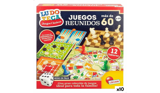 Board game Lisciani Juegos reunidos ES 26 x 1 x 26 cm (10 Units)