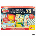 Board game Lisciani Juegos reunidos ES 40 x 0,1 x 33 cm (12 Units)